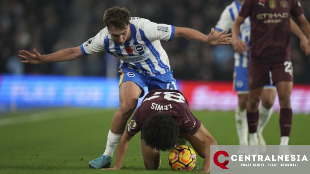 Brighton Atasi Manchester City dengan Skor 2-1
