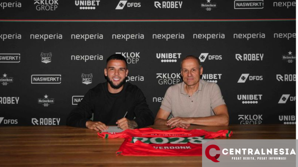 Calvin Verdonk Bertekad Rebut Tempat Utama di NEC Nijmegen