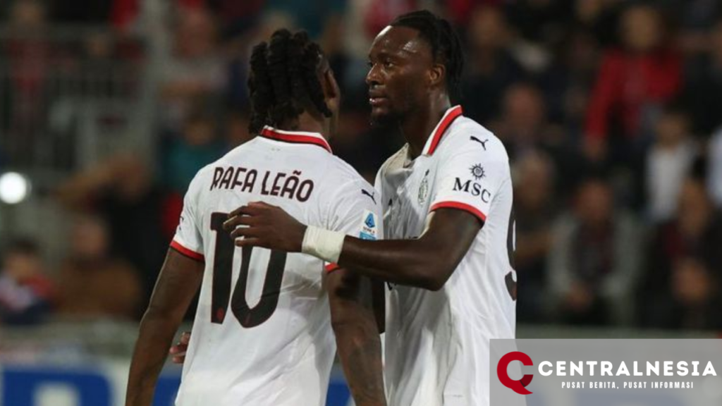 Hasil Cagliari vs AC Milan: Laga Berakhir Imbang 3-3
