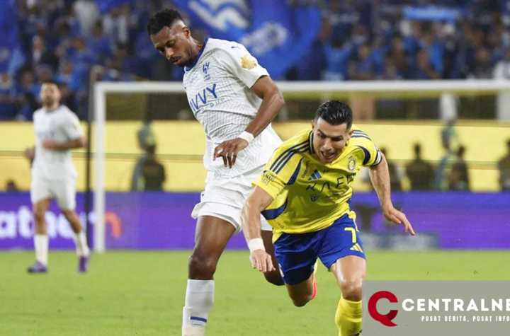 Ronaldo Gagal Berkontribusi Poin dalam Laga Al Nassr vs Al Hilal