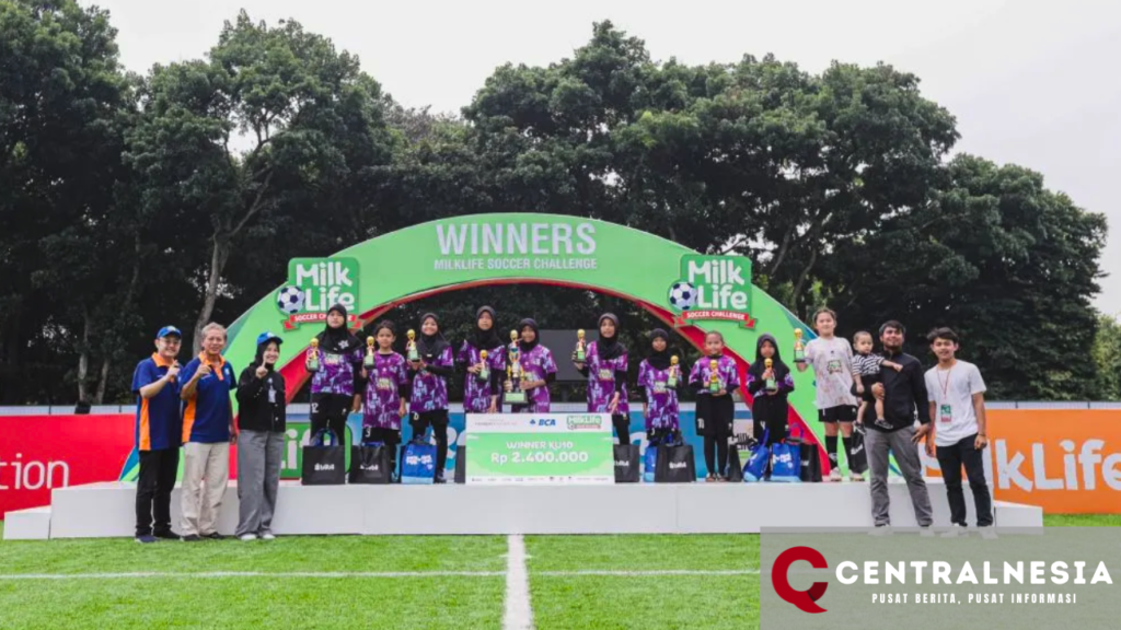 SDN Pondok Jagung 02 Raih Gelar Juara di MilkLife Soccer Challenge Tangerang Seri 2