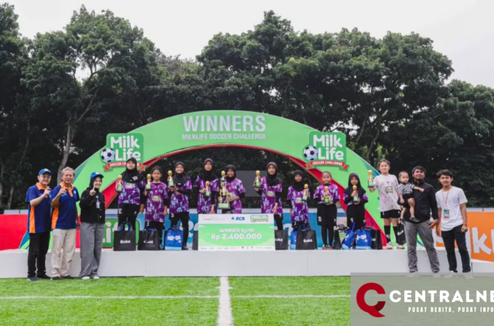 SDN Pondok Jagung 02 Raih Gelar Juara di MilkLife Soccer Challenge Tangerang Seri 2