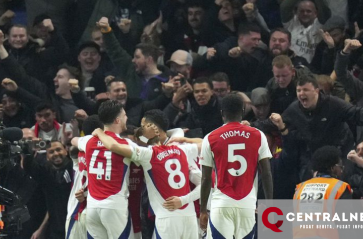 Super komputer memproyeksikan bahwa peluang Arsenal untuk meraih gelar juara hanya sebesar 5%