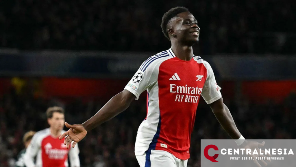 Bukayo Saka Cedera Hamstring, Absen Dua Bulan: Arsenal Hadapi Tantangan Berat