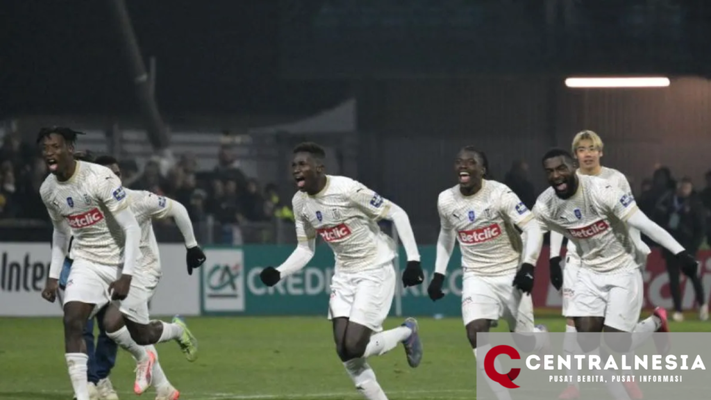 PSG dan Brest Melaju ke Perempat Final Piala Prancis, Lille Tersingkir Dramatis